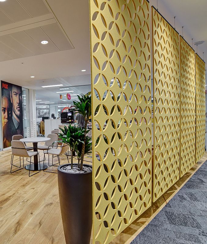Royal Carve Office Partition Design - Commercial Interior Design and Decoration Services
